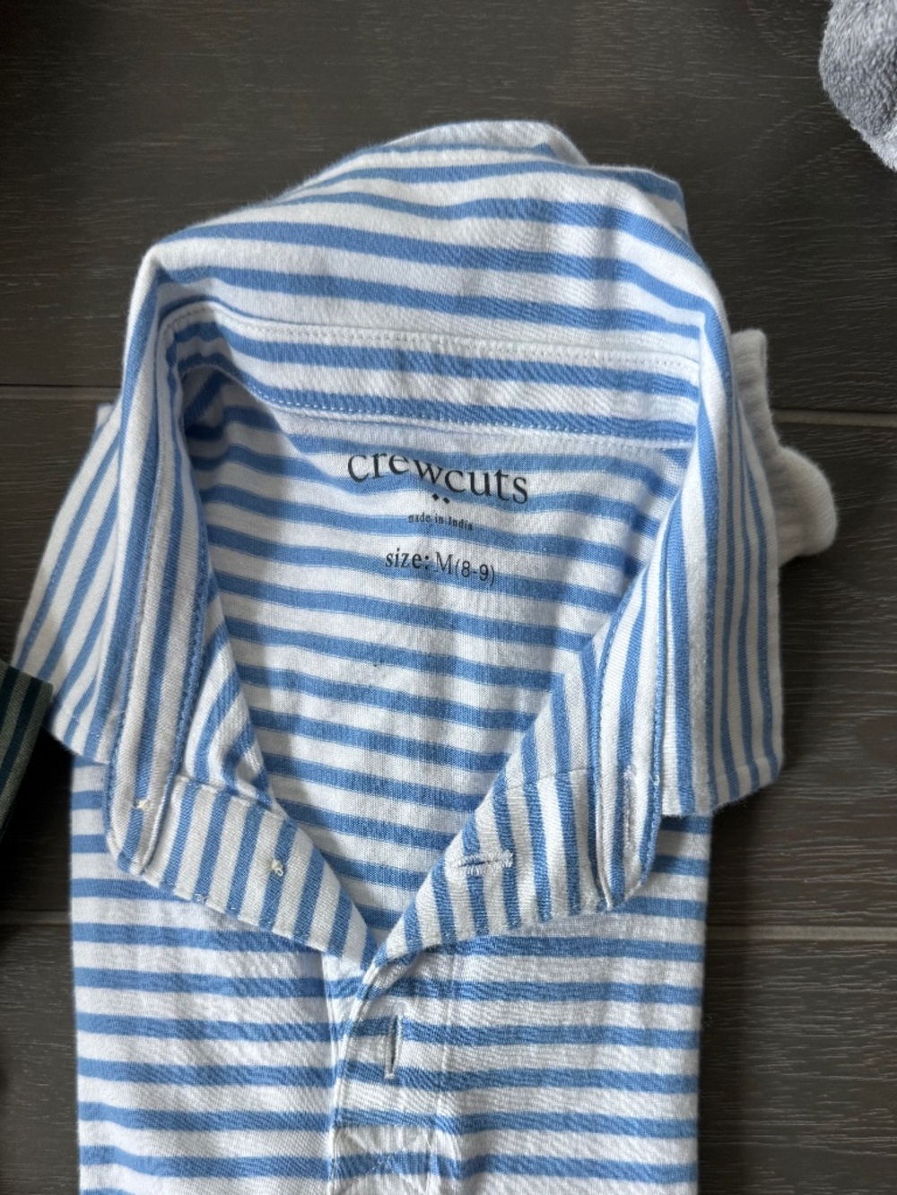 Set of 3 Boys CrewCut active Polo shirts (size 8-9)